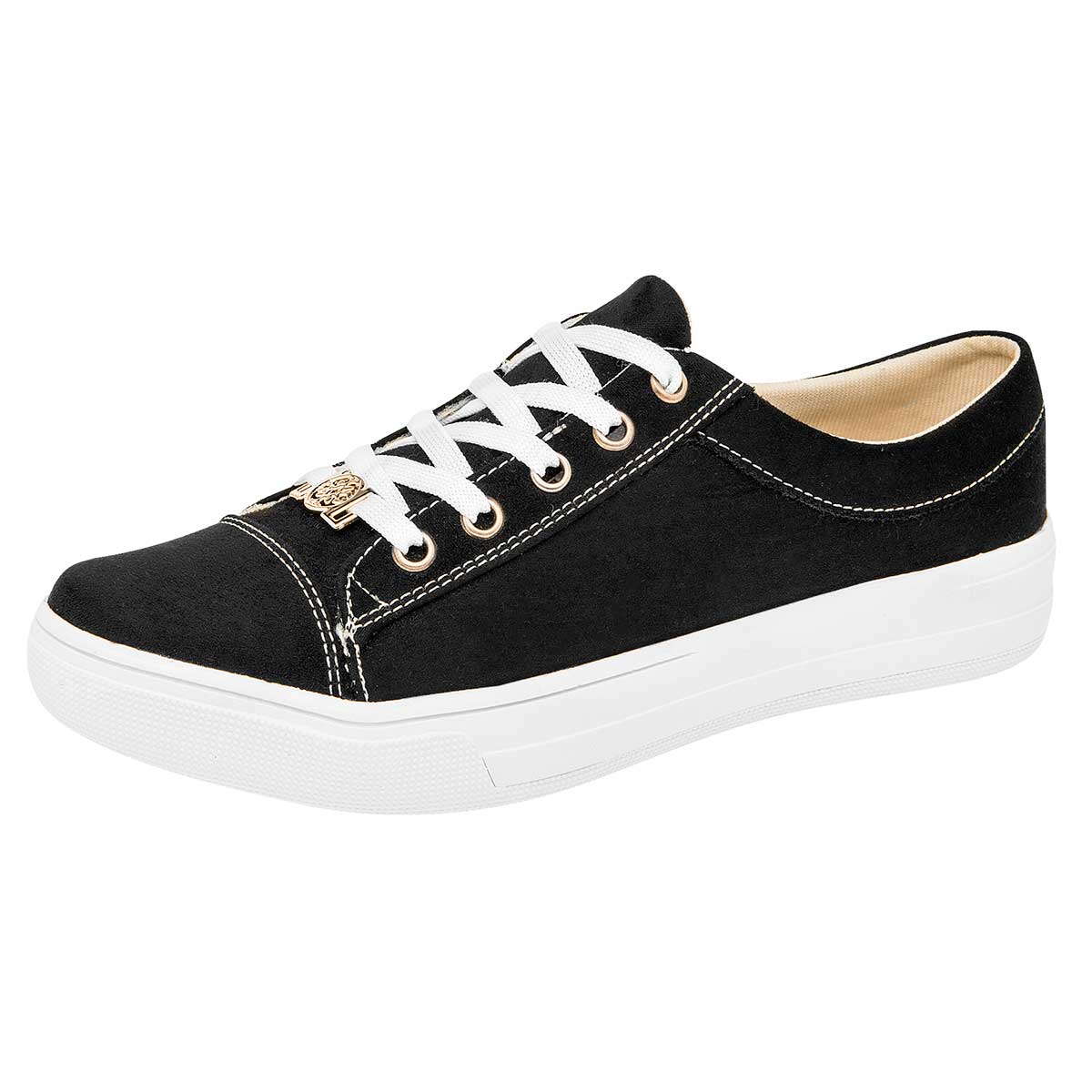 Tenis Urbanos Nazzcar Negros para Mujer