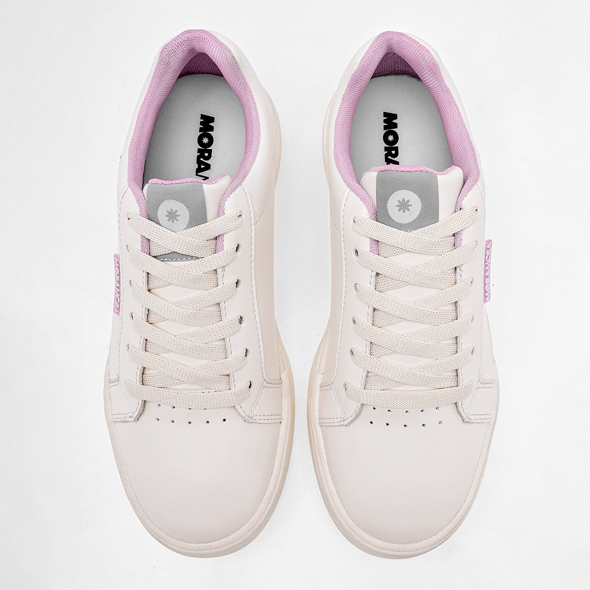 Foto 4 pulgar | Tenis Urbanos Moramora Latte para Mujer