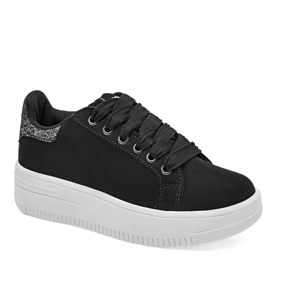 Foto 2 pulgar | Tenis Urbanos Moramora Negros para Mujer