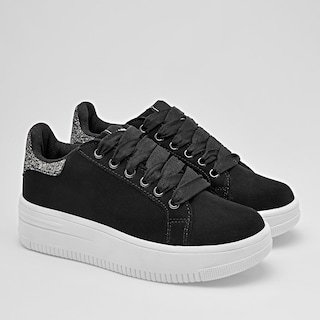Foto 2 | Tenis Urbanos Moramora Negros para Mujer