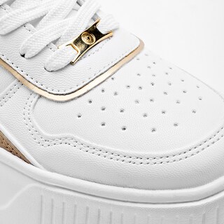 Foto 4 | Tenis Urbanos Moramora Blancos para Mujer