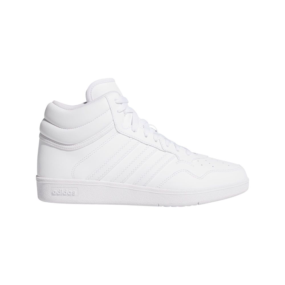 Foto 2 pulgar | Hoops 4.0 Mid W Adidas Blanco Mujer