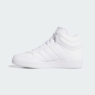 Foto 3 | Hoops 4.0 Mid W Adidas Blanco Mujer