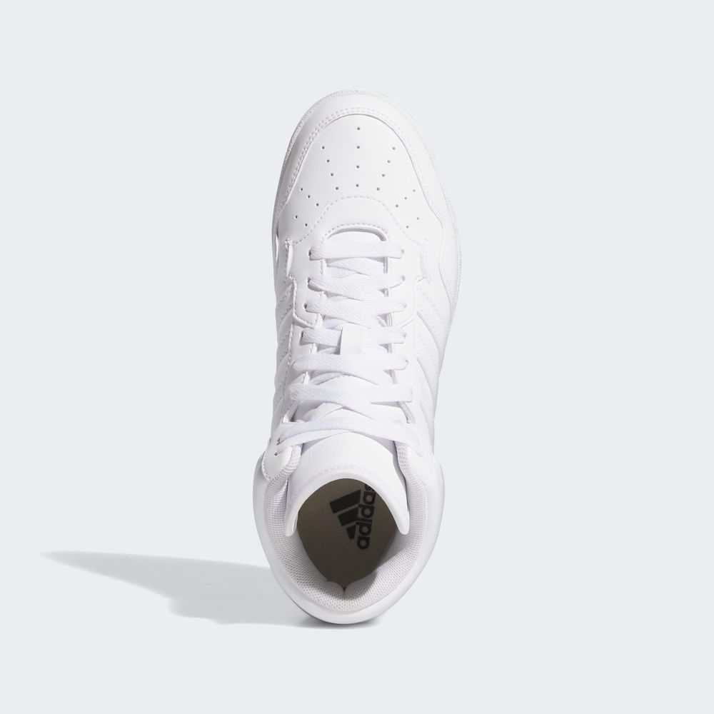 Foto 5 pulgar | Hoops 4.0 Mid W Adidas Blanco Mujer