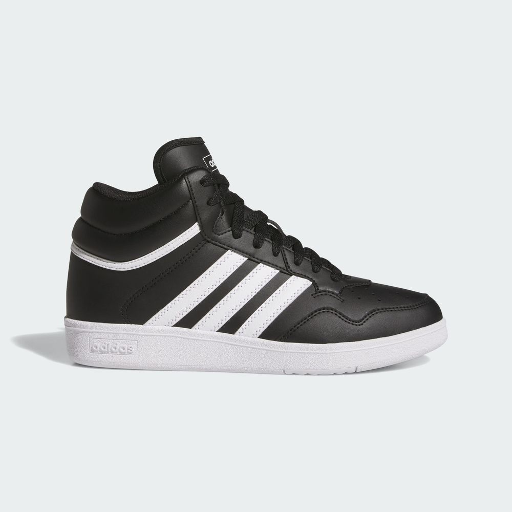 Foto 3 pulgar | Tenis Hoops 4.0 Mid W Adidas Negros para Mujer