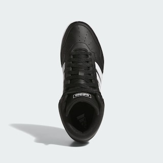 Foto 4 | Tenis Hoops 4.0 Mid W Adidas Negros para Mujer