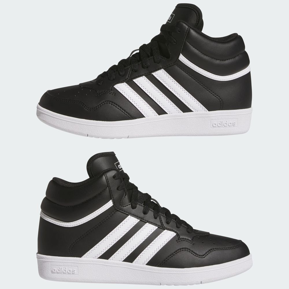 Foto 9 pulgar | Tenis Hoops 4.0 Mid W Adidas Negros para Mujer