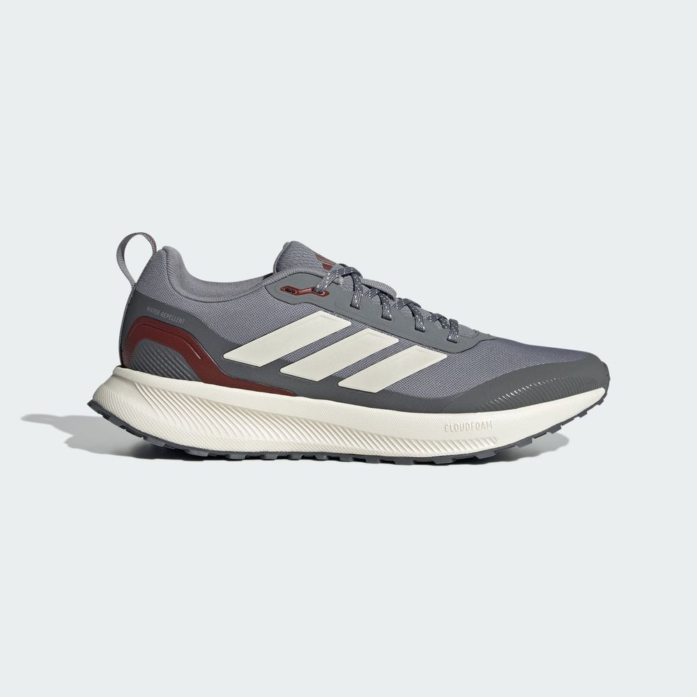 Foto 3 pulgar | Tenis de Running Adidas Runfalcon 5 Tr Grises para Mujer