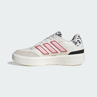 Foto 3 | Tenis Courtblock Bold Adidas Blancos para Mujer