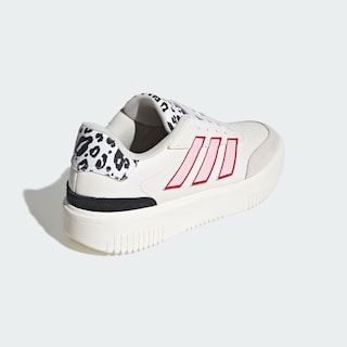 Foto 7 | Tenis Courtblock Bold Adidas Blancos para Mujer