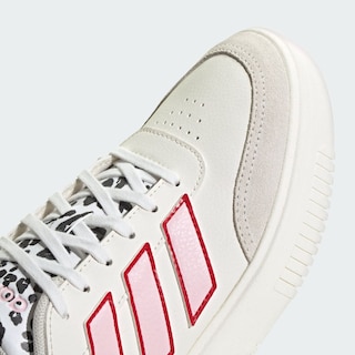 Foto 8 | Tenis Courtblock Bold Adidas Blancos para Mujer