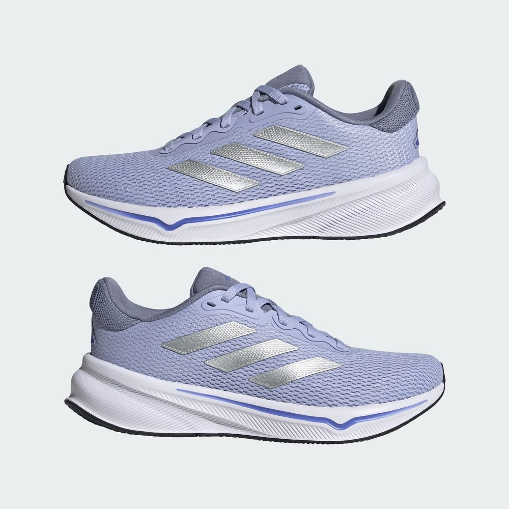 Foto 9 pulgar | Tenis Response Adidas Violeta Mujer
