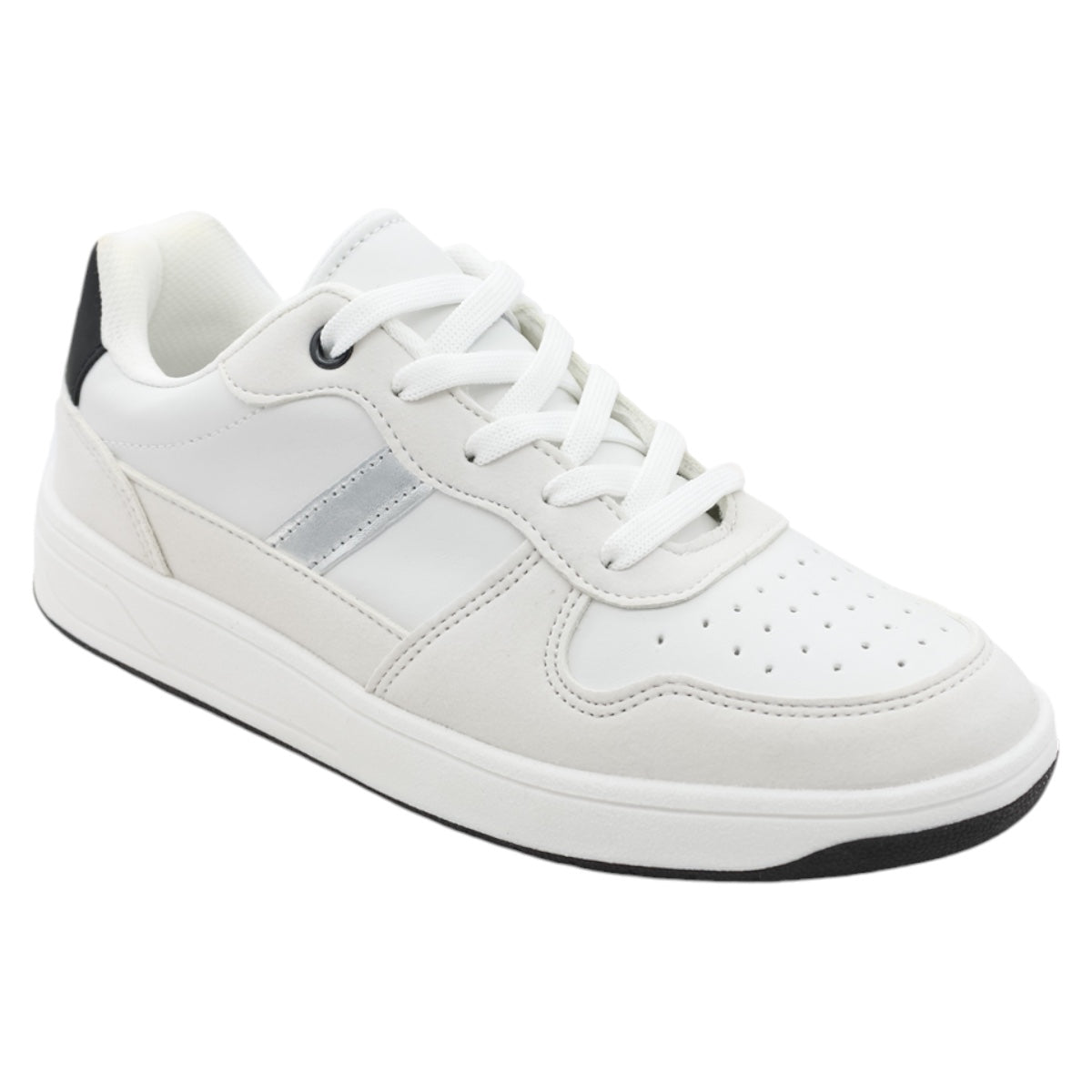 Foto 2 pulgar | Tenis Rbcollection Piel Vegana Blancos Para Mujer