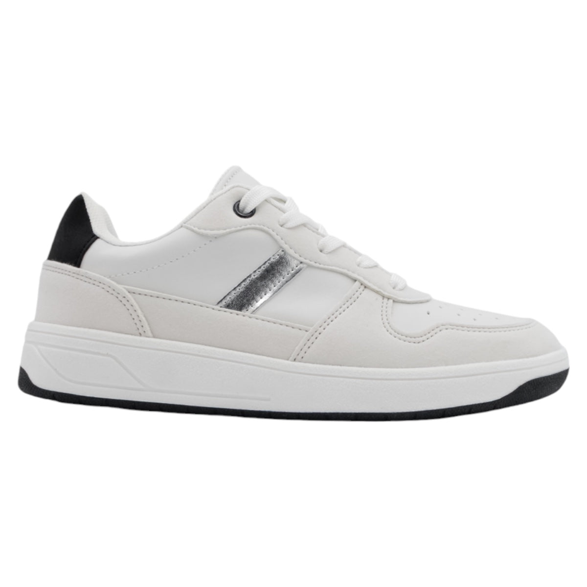 Foto 3 pulgar | Tenis Rbcollection Piel Vegana Blancos Para Mujer