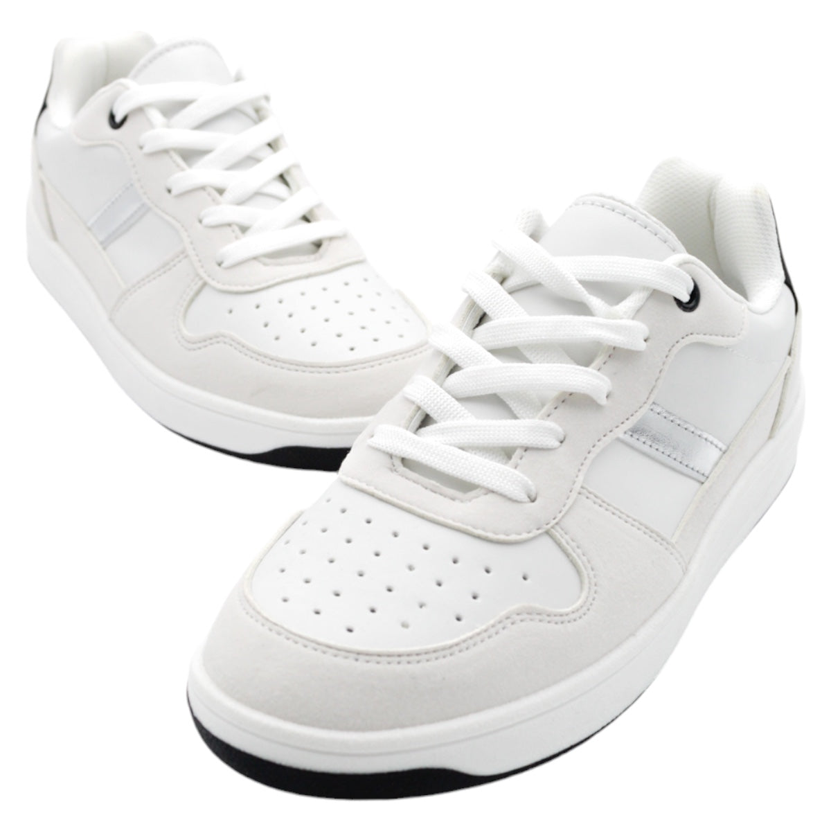 Foto 6 pulgar | Tenis Rbcollection Piel Vegana Blancos Para Mujer