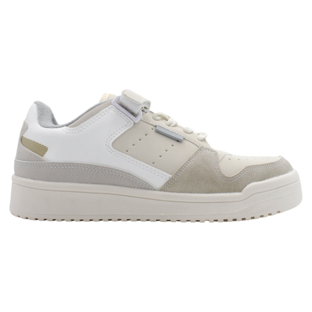 Foto 2 | Tenis Con Cordones Exterior Piel Vegana Color Late Para Mujer De Rbcollection