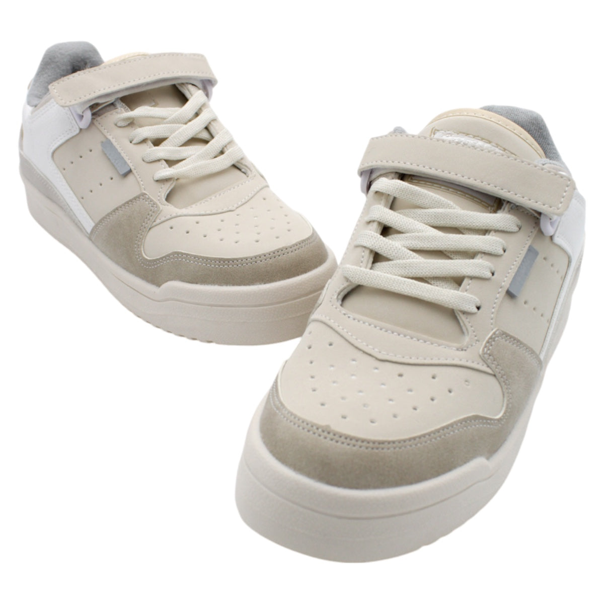Foto 5 | Tenis Con Cordones Exterior Piel Vegana Color Late Para Mujer De Rbcollection
