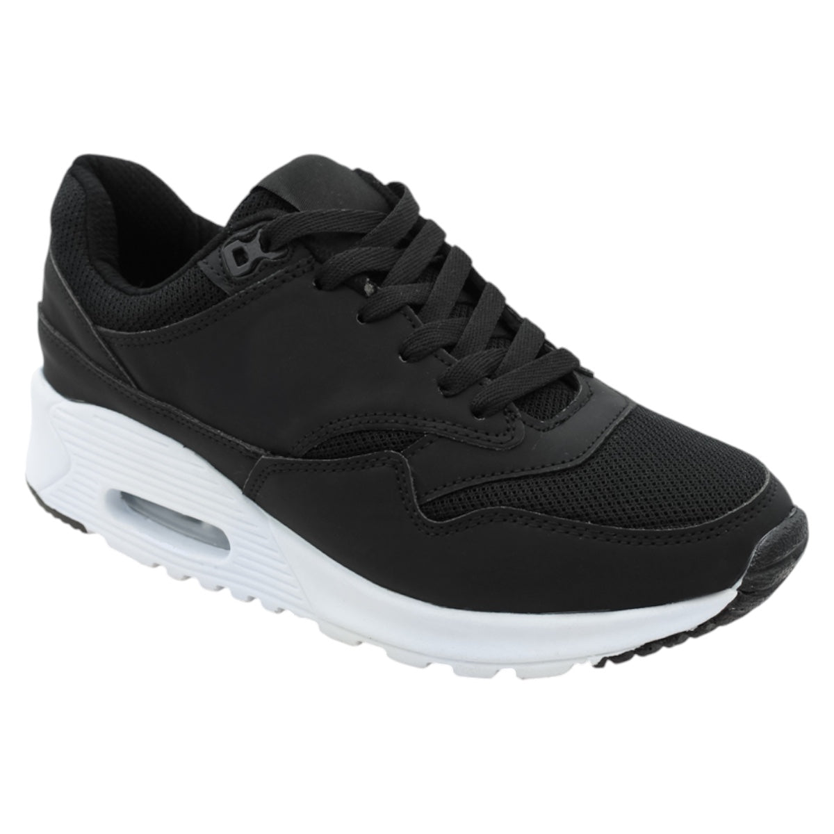 Foto 2 pulgar | Tenis Tipo Deportivo Exterior Textil Color Negro Para Mujer De Rbcollection