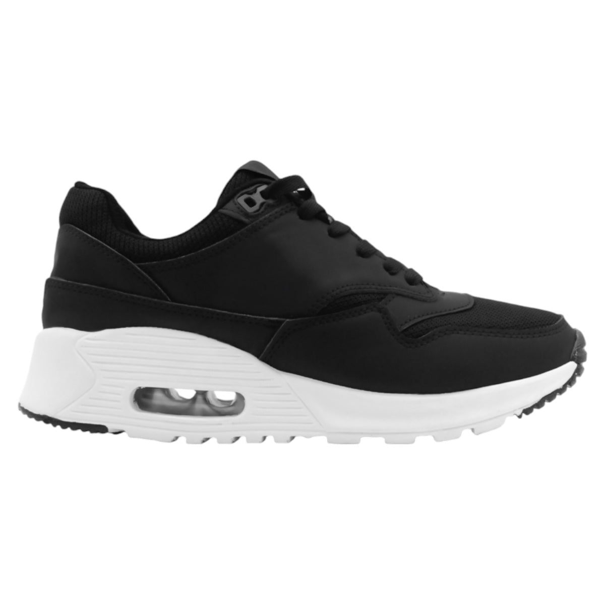 Foto 3 pulgar | Tenis Tipo Deportivo Exterior Textil Color Negro Para Mujer De Rbcollection