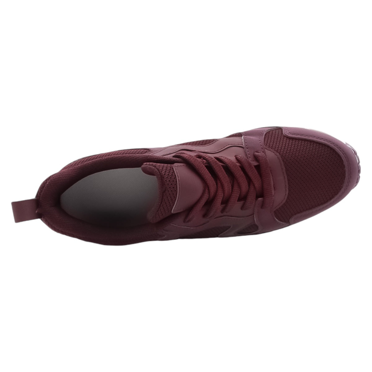 Foto 5 pulgar | Tenis Rbcollection Exterior Textil Vino Para Mujer