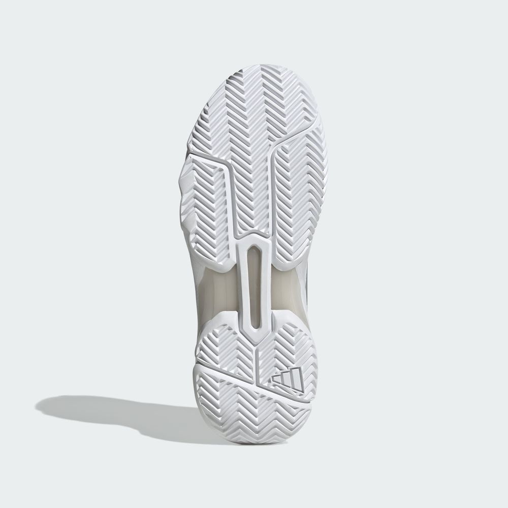 Foto 6 pulgar | Tenis Adidas Courtjam Control 3 Blanco para Mujer