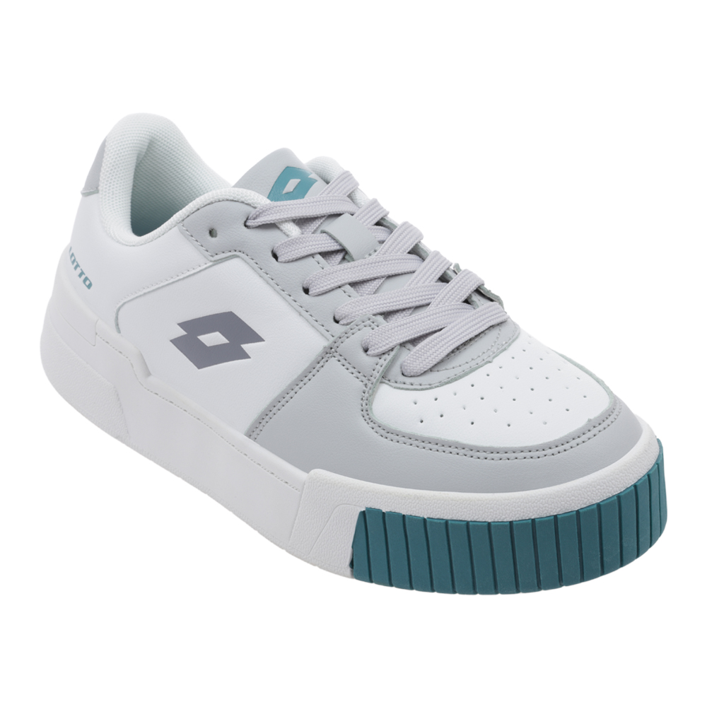 Tenis Lotto Midge Para Mujer Color Gris