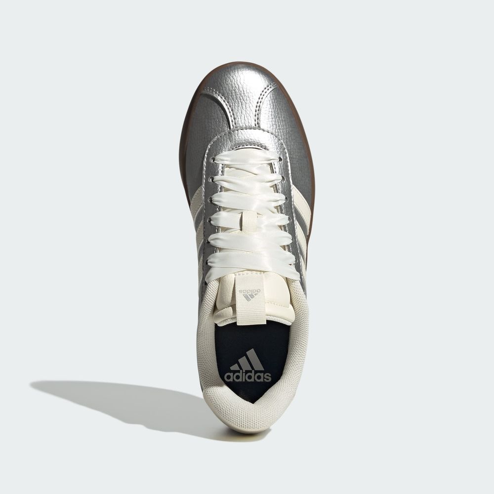 Foto 5 pulgar | Tenis Vl Court 3.0 Adidas Plata Mujer
