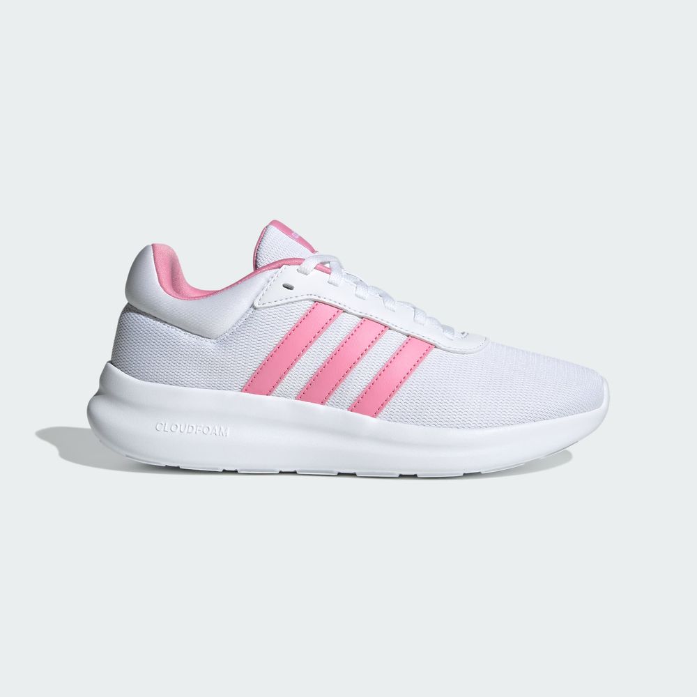 Foto 3 pulgar | Tenis Lite Racer 4.0 Adidas Blanco Mujer