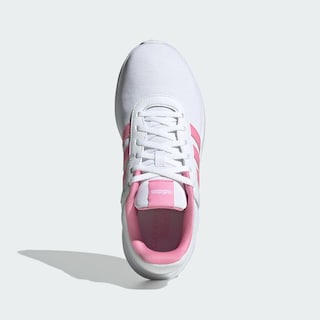 Foto 4 | Tenis Lite Racer 4.0 Adidas Blanco Mujer