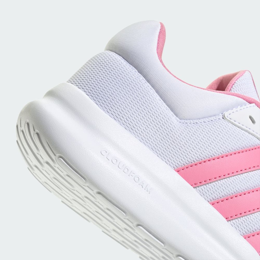 Foto 9 pulgar | Tenis Lite Racer 4.0 Adidas Blanco Mujer