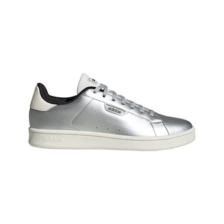 Foto 1 | Tenis Urban Court Adidas Plata Mujer