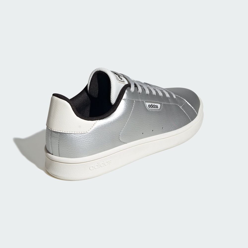 Foto 7 | Tenis Urban Court Adidas Plata Mujer