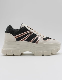 Foto 3 | Tenis Rbcollection Girly En Piel Vegana Beige