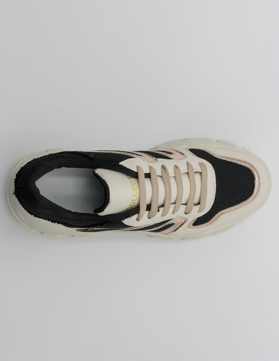 Foto 5 pulgar | Tenis Rbcollection Girly En Piel Vegana Beige