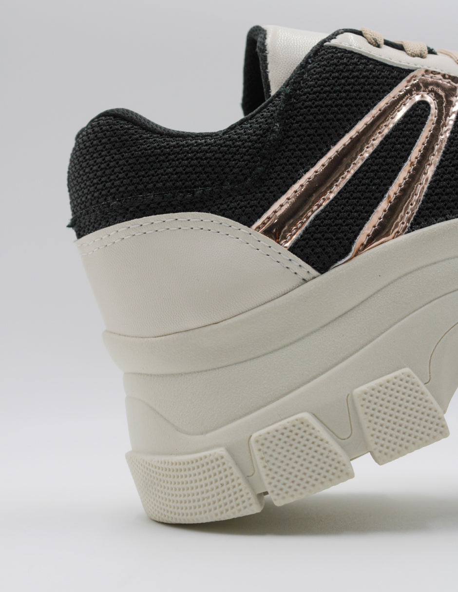Foto 7 pulgar | Tenis Rbcollection Girly En Piel Vegana Beige