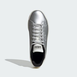 Foto 4 | Tenis Urban Court Adidas Plata Mujer