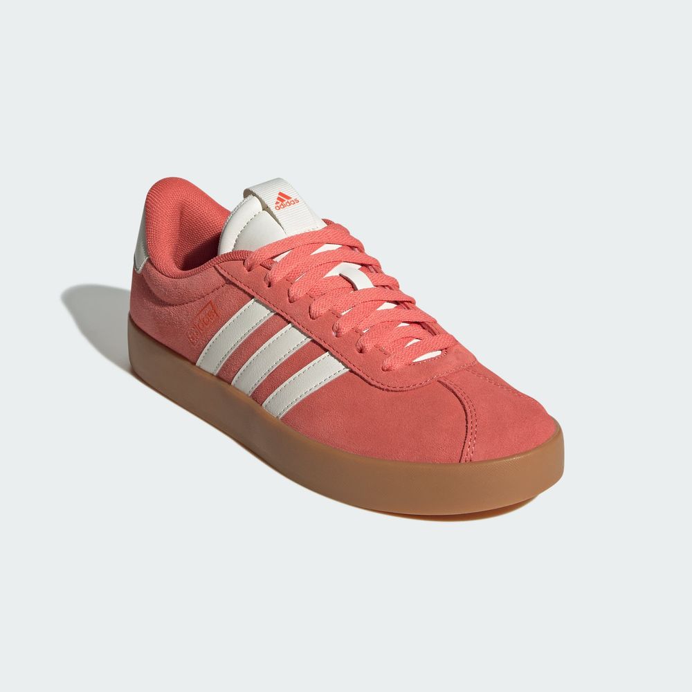 Foto 7 pulgar | Tenis Adidas VL Court 3.0 Adidas Rojo para Mujer