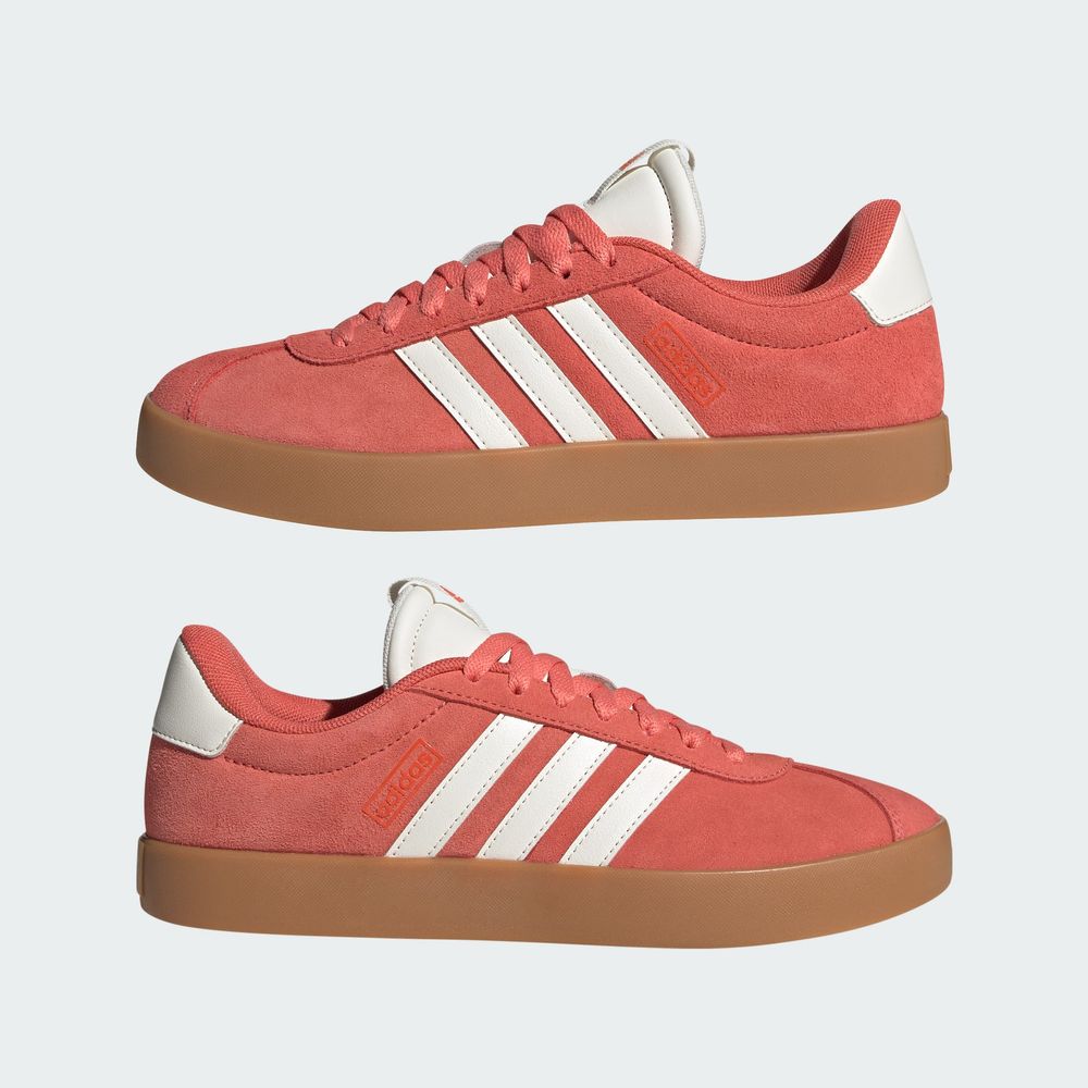 Foto 9 pulgar | Tenis Adidas VL Court 3.0 Adidas Rojo para Mujer