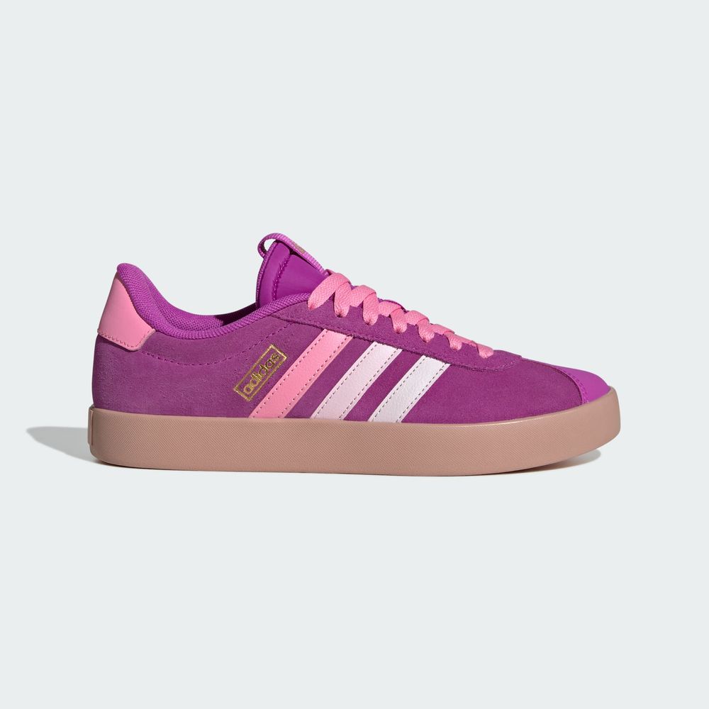 Foto 3 pulgar | Tenis Adidas Vl Court 3.0 Adidas Rosa Mujer