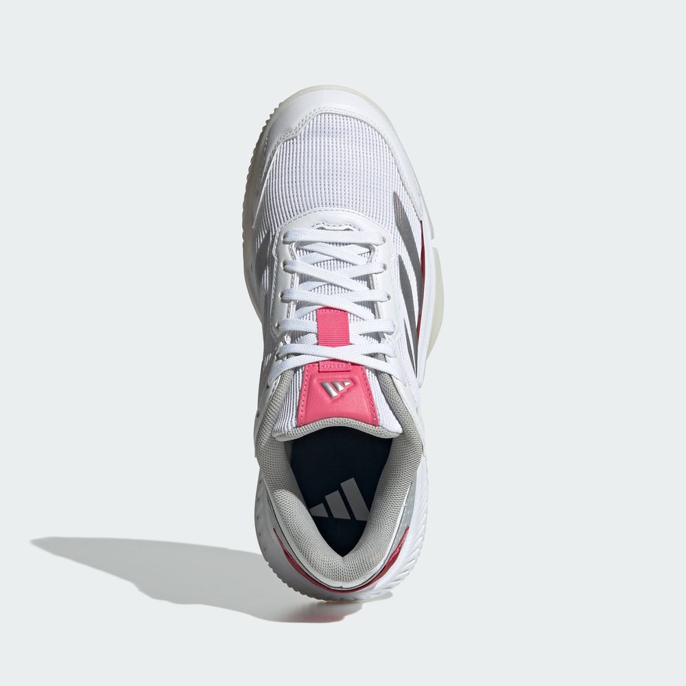 Foto 5 pulgar | Tenis Courtquick Padel W Adidas Blancos para Mujer