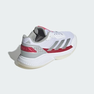 Foto 7 | Tenis Courtquick Padel W Adidas Blancos para Mujer