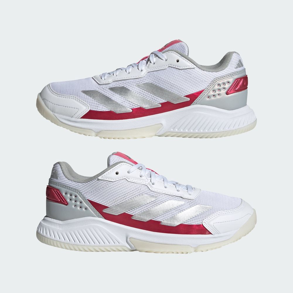 Foto 9 pulgar | Tenis Courtquick Padel W Adidas Blancos para Mujer