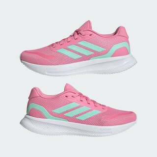 Foto 8 | Tenis De Running Runfalcon 5 Adidas Rosa Mujer