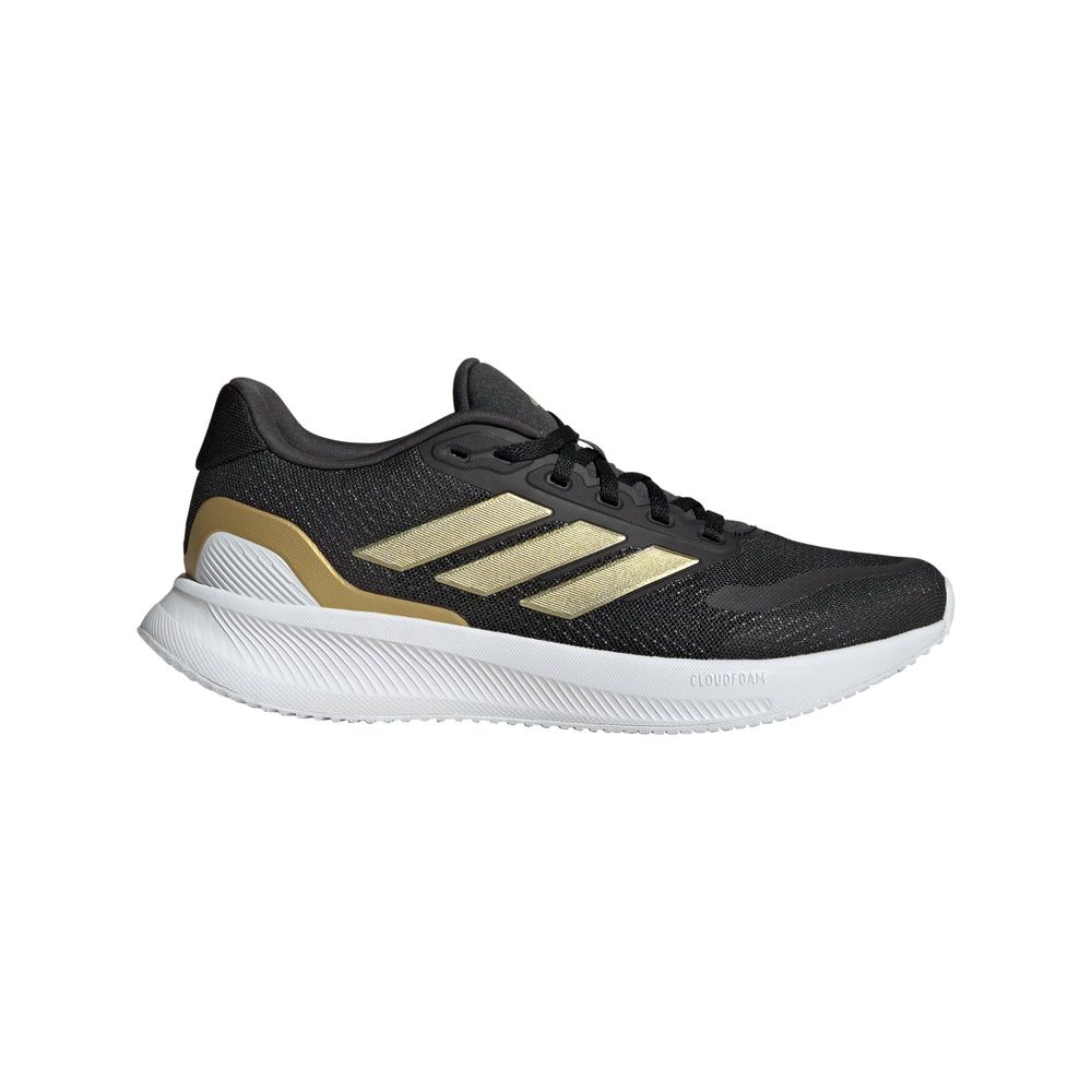 Foto 2 pulgar | Tenis De Running Runfalcon 5 Adidas Negro Mujer