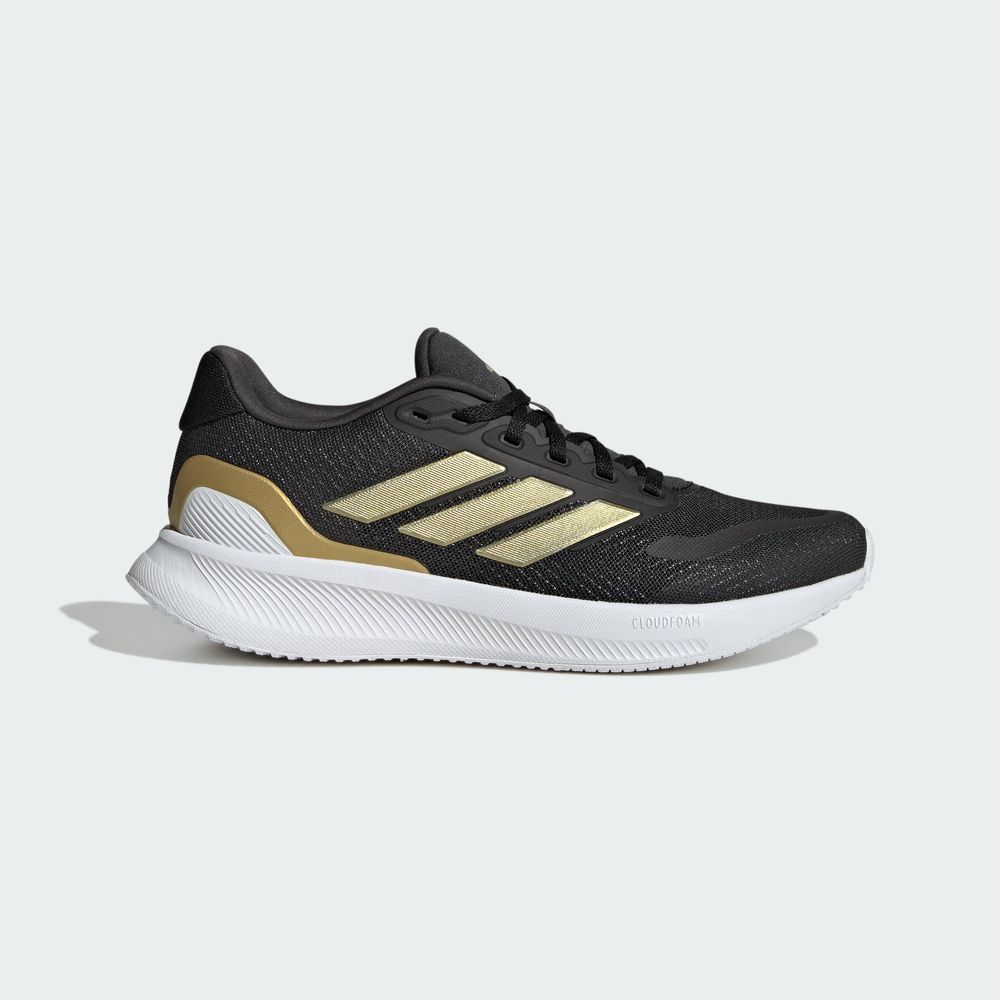 Foto 3 pulgar | Tenis De Running Runfalcon 5 Adidas Negro Mujer