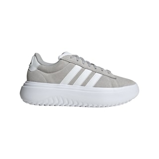 Foto 1 | Tenis Adidas Grand Court Platforma Adidas Gris Mujer