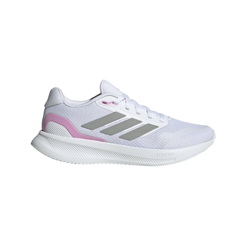 Foto 2 pulgar | Tenis De Running Runfalcon 5 Adidas Blanco Mujer