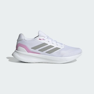 Foto 2 | Tenis De Running Runfalcon 5 Adidas Blanco Mujer