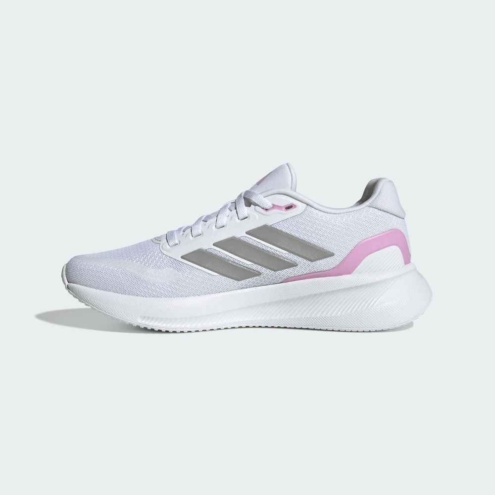 Foto 4 pulgar | Tenis De Running Runfalcon 5 Adidas Blanco Mujer