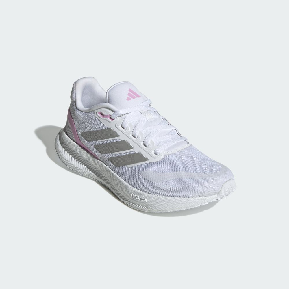 Foto 7 pulgar | Tenis De Running Runfalcon 5 Adidas Blanco Mujer